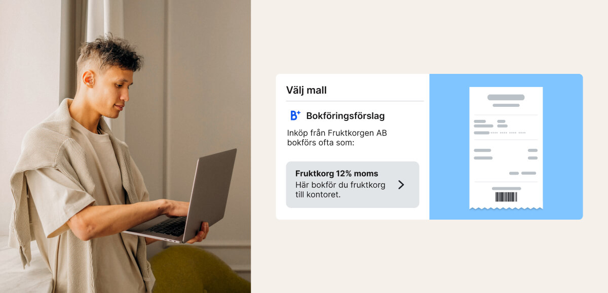 Händelser att bokföra