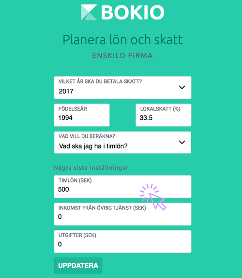 hur mycket blir kvar efter skatt