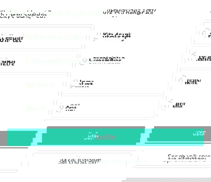 typ av underlag bokio