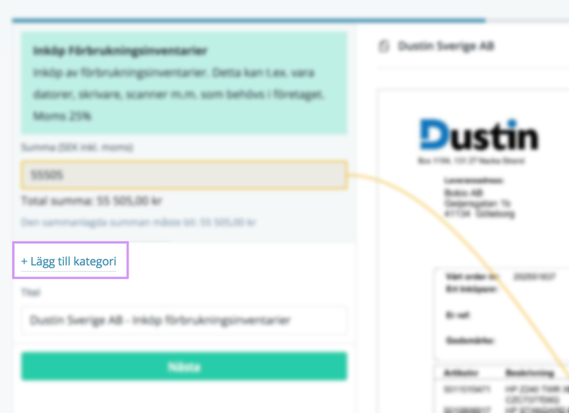 Bokfor Leverantorsfaktura Kontantmetoden Bokio
