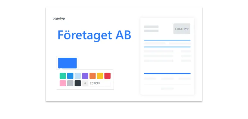 Release Notes - Sätt färg på dina fakturor