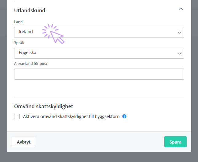 Fakturera Till Utlandskund Bokio