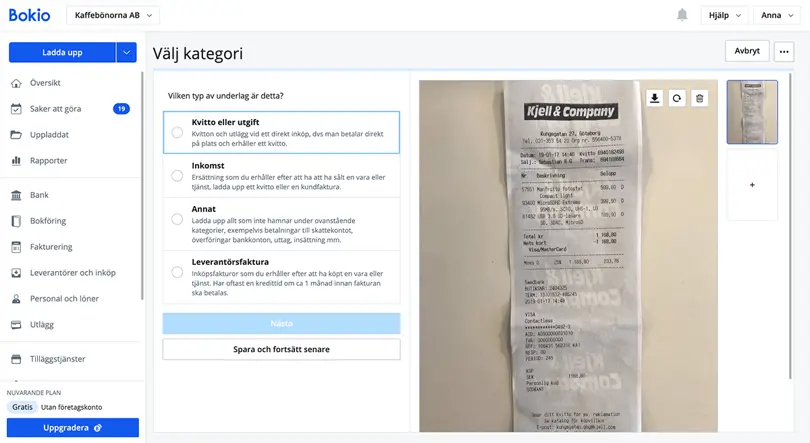Välj kategori