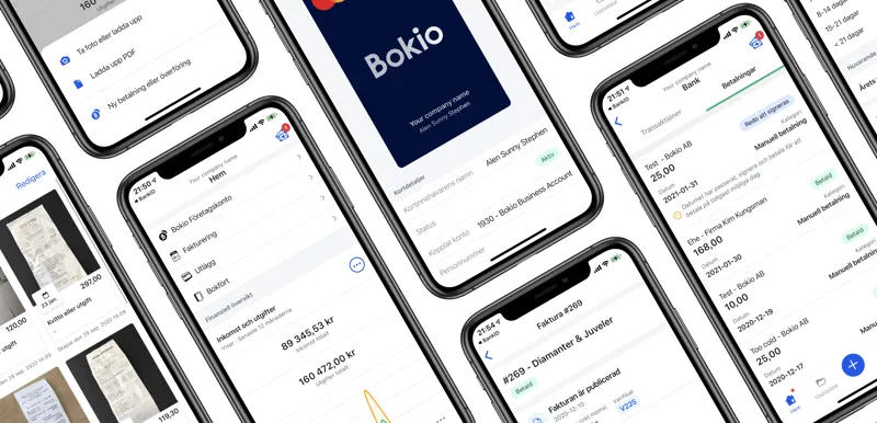 Tips! Ladda upp kvitton till Bokios mobilapp genom snabbdelning