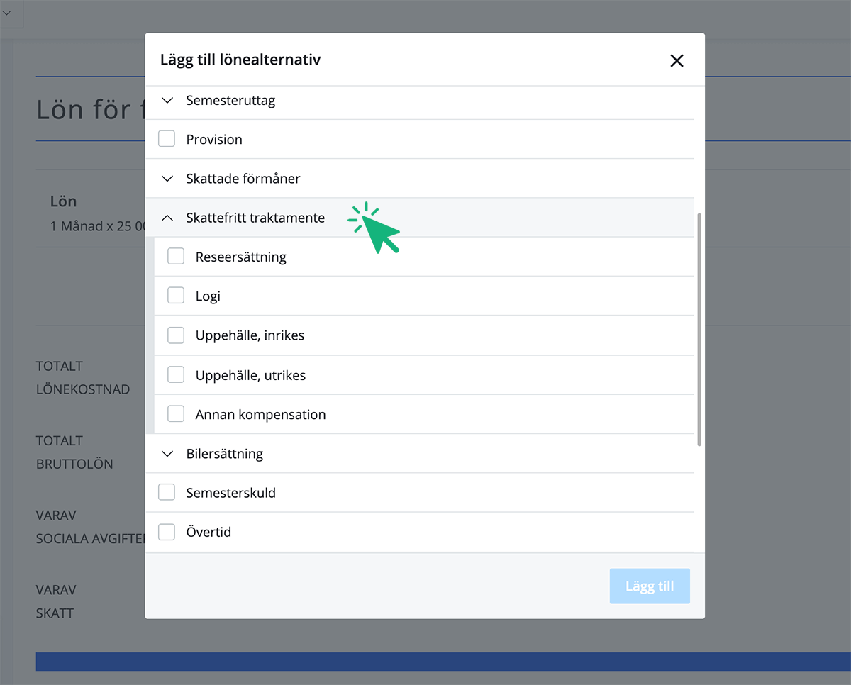 Skattefritt traktamente