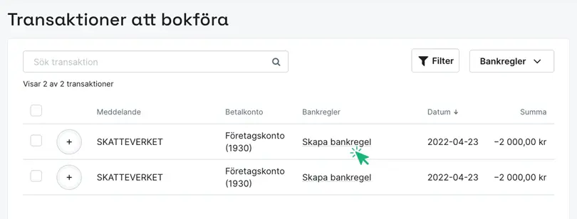 skapa_bankregel