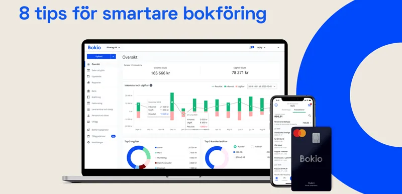 8 tips för smartare bokföring