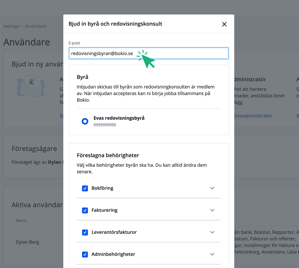 Bjud in redovisningskonsult som har byrå i Bokio