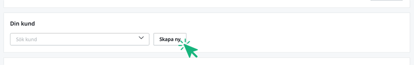 Skapa nu kund