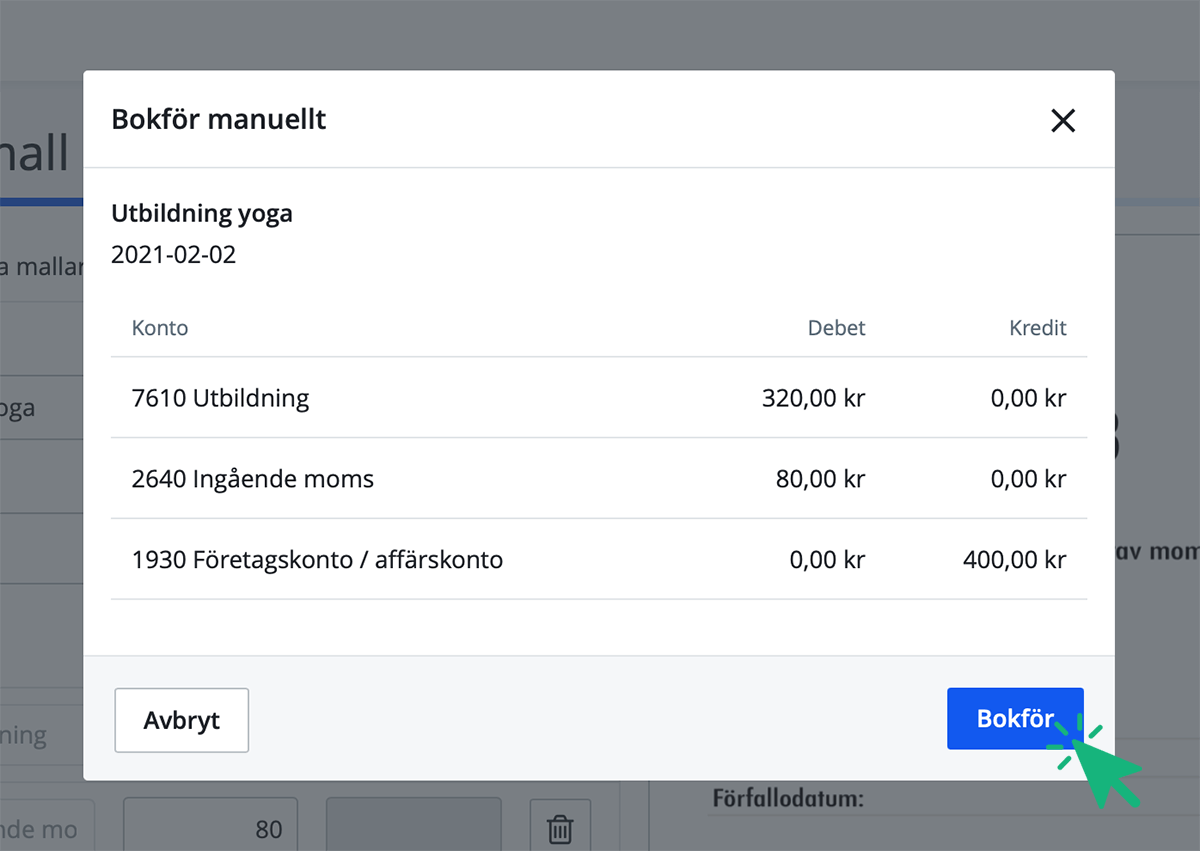 Granska hur verifikatet kommer bli