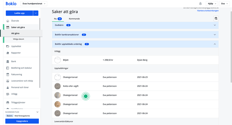 Se underlag under att göra