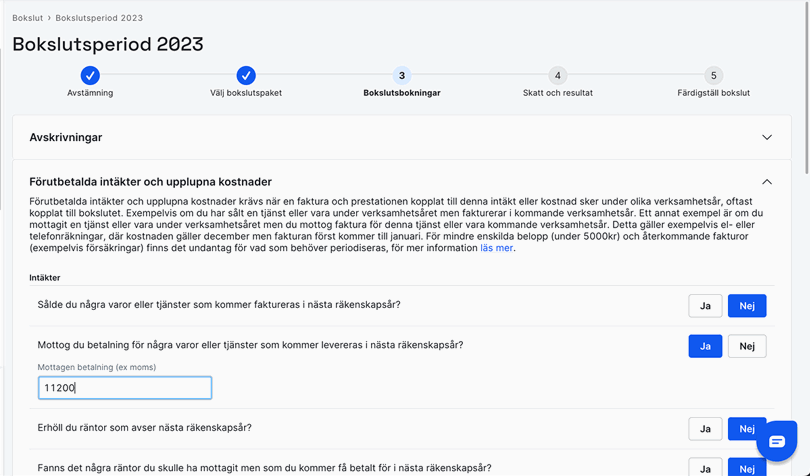 Svara ja eller nej på frågorna