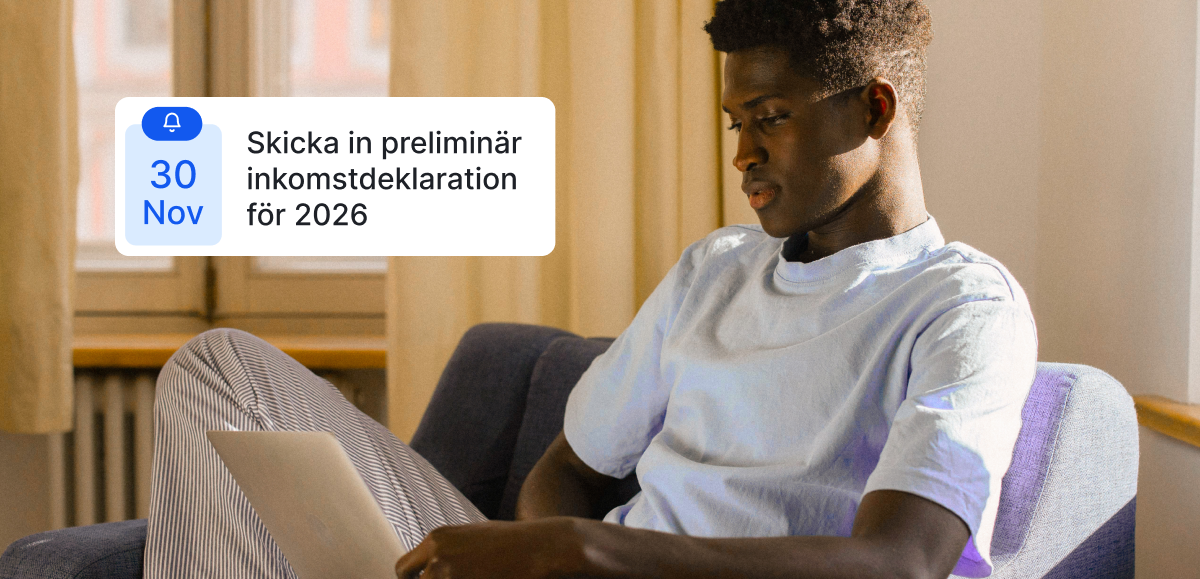 Preliminär inkomstdeklaration
