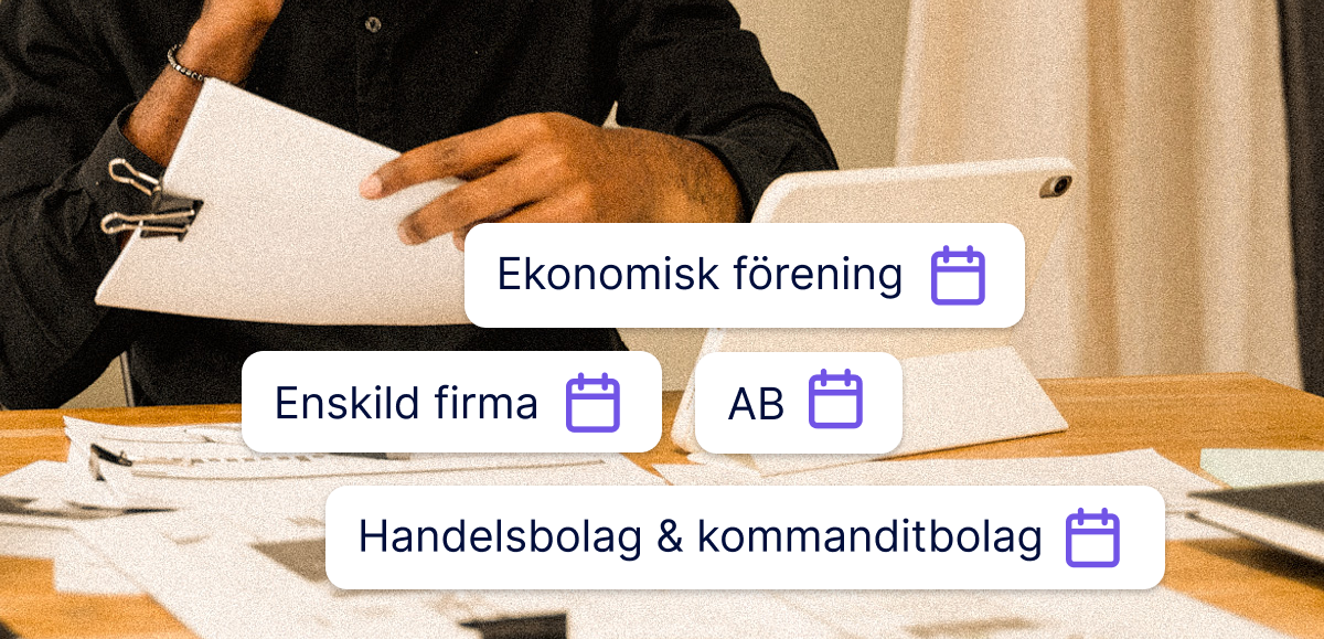 När ska bokslutet vara färdigt? 