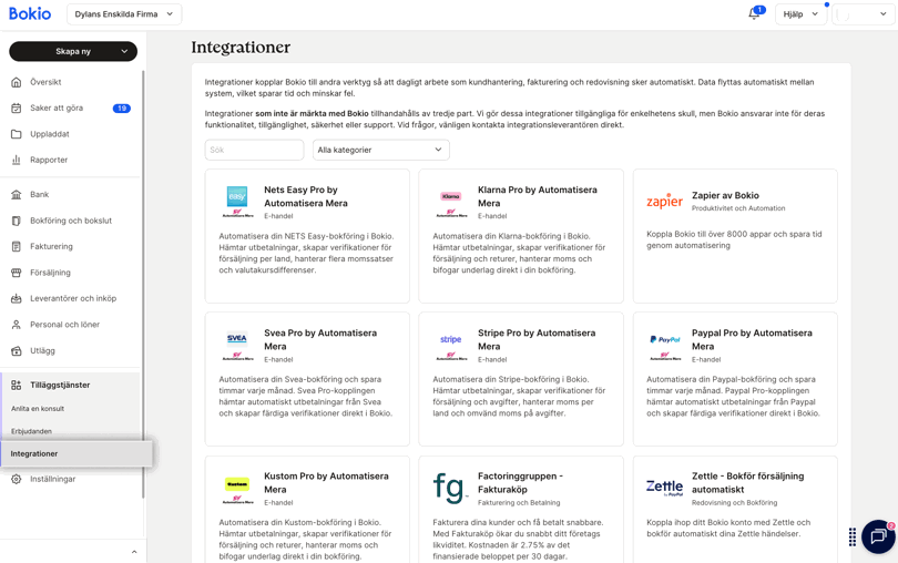 Integrations