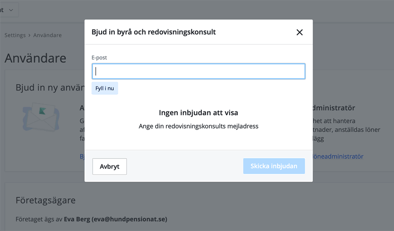 Bjud in din redovisningskonsult