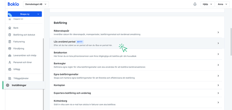 Gå till Inställningar för att hitta funktionen