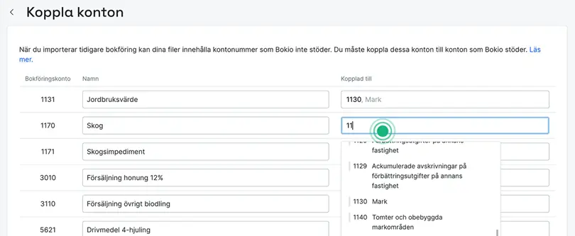 Koppla till konto