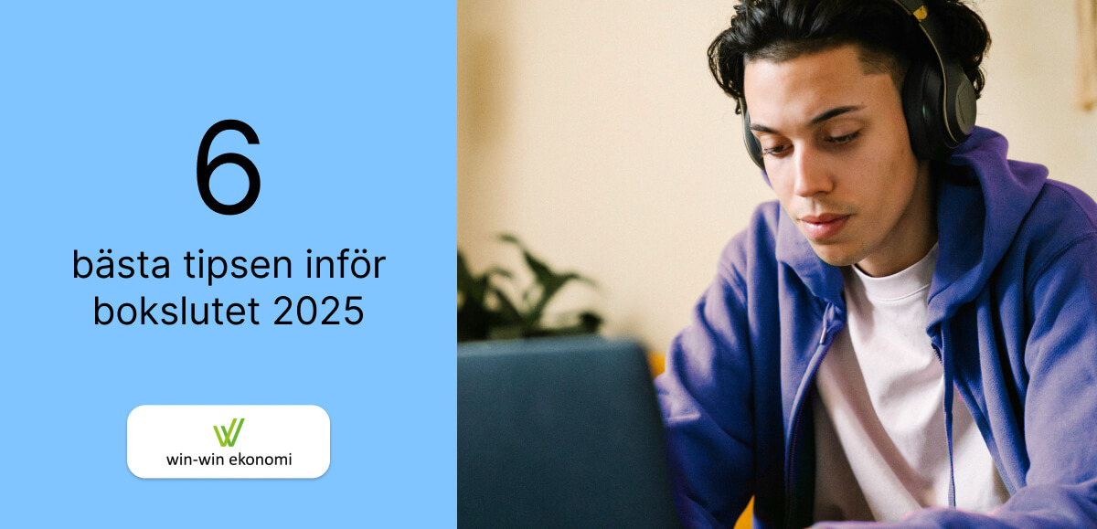 Så sänker du skatten - Win-Win Ekonomis 6 bästa tips inför bokslutet 2025